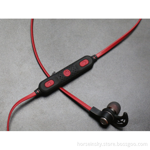 High Quality Wireless Stereo Bluetooth 4.1 Sport Headphone with Magnetic Tips, In-Ear Noise Cancelling and Sweat Proof Earphones